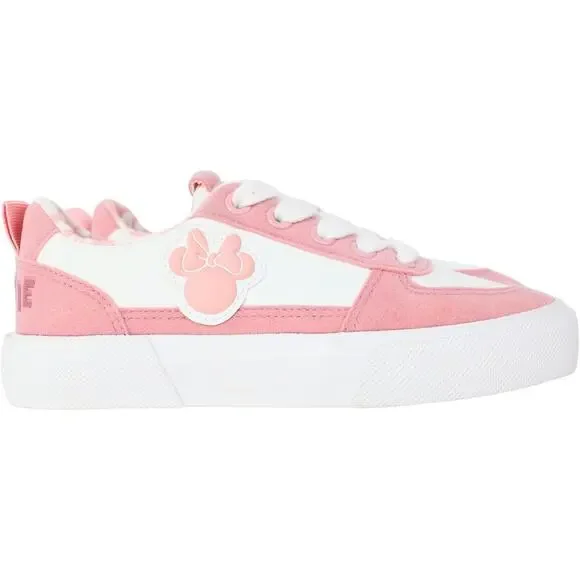 NEW Disney Minnie Mouse Sneakers Girls Low Top Pink Shoes